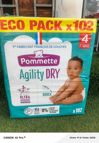 Couches bébé Pommette 7-18kg