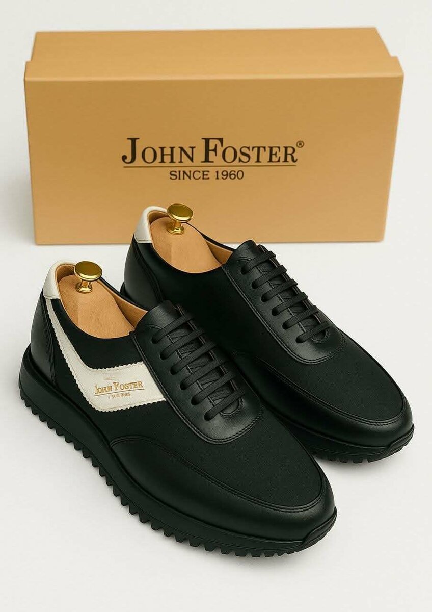 Chaussures noires tendance homme