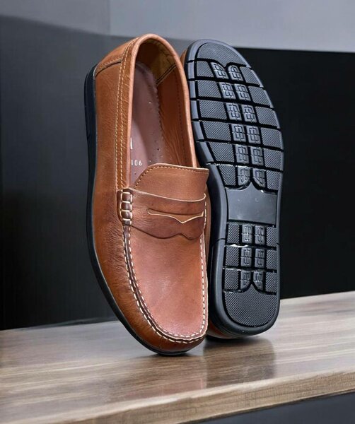 Mocassins en cuir élégants