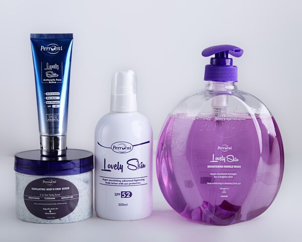 Lovely skin brightening set (body lotion)