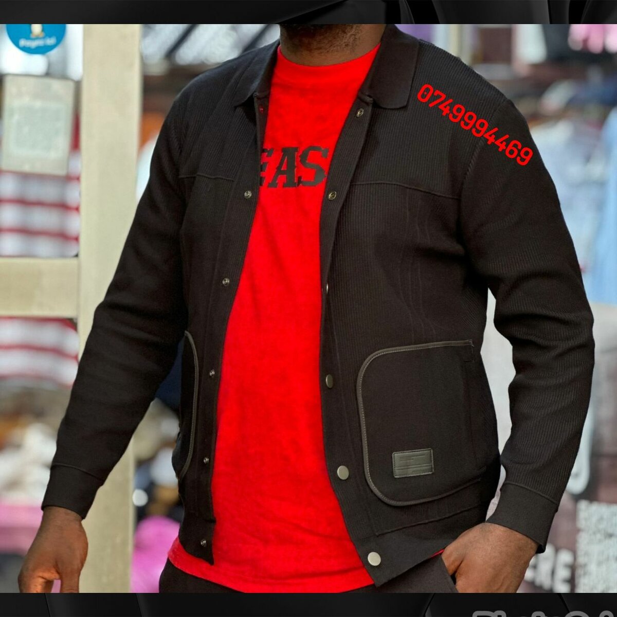 Veste Homme Style Urbain