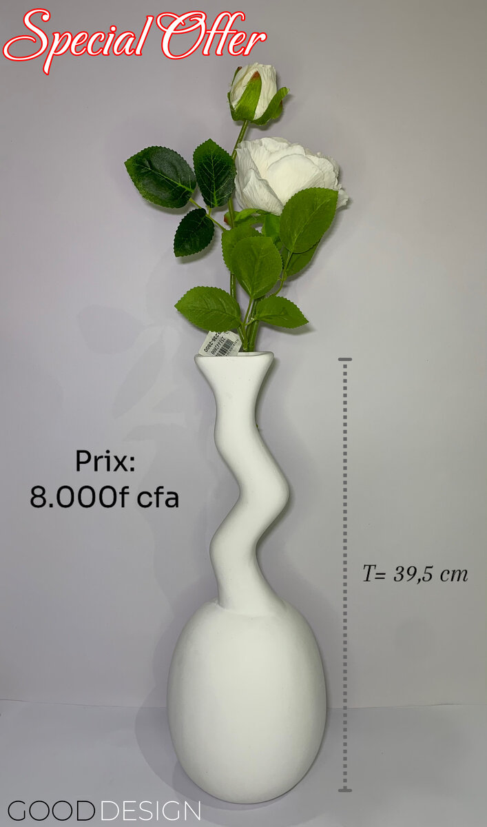 Vase déco moderne design