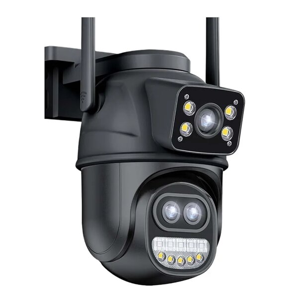 Caméra de sécurité extérieure WiFi 12MP