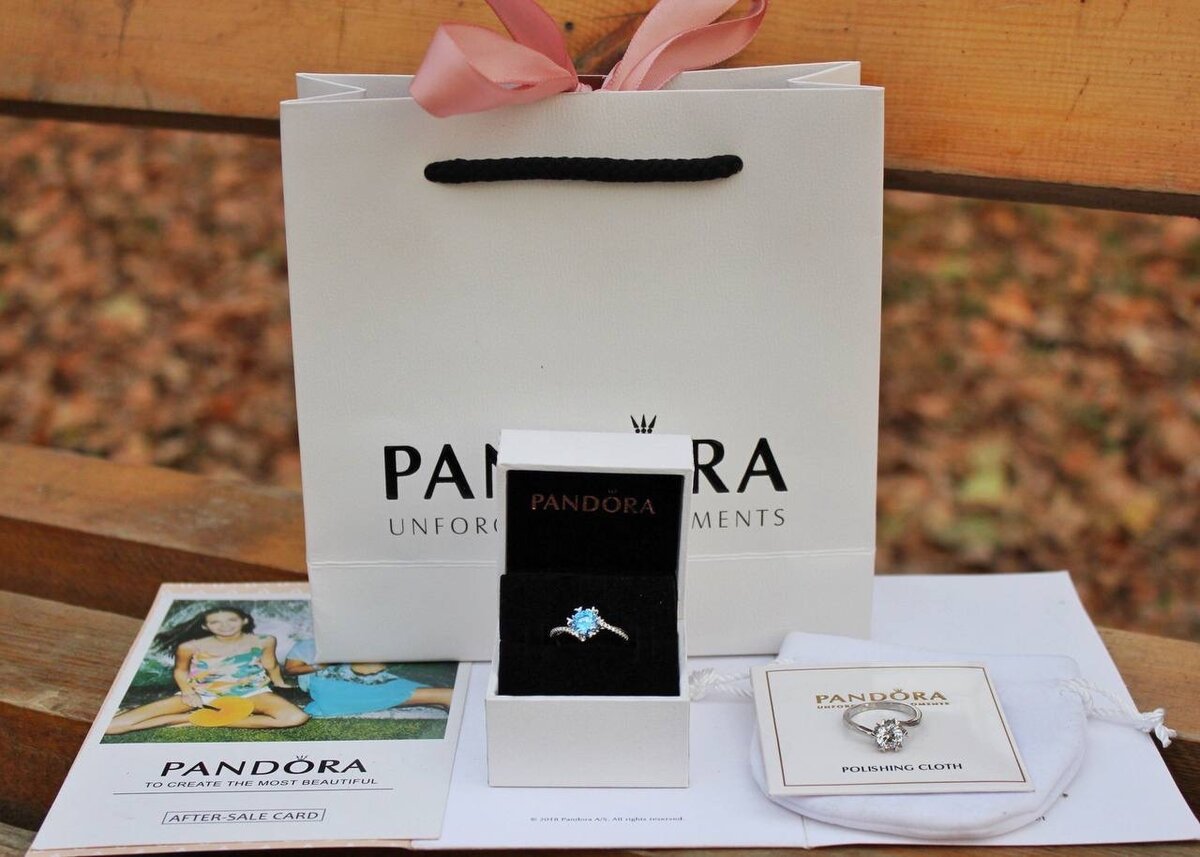 Кольца от Pandora