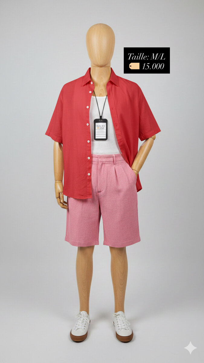 Ensemble chemise et short