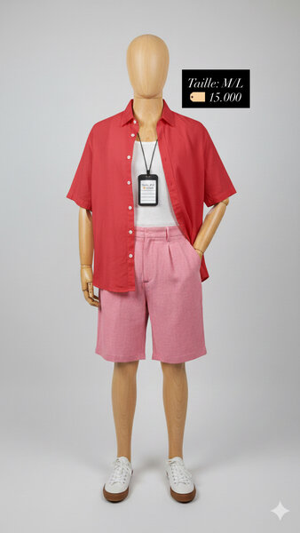 Ensemble chemise et short