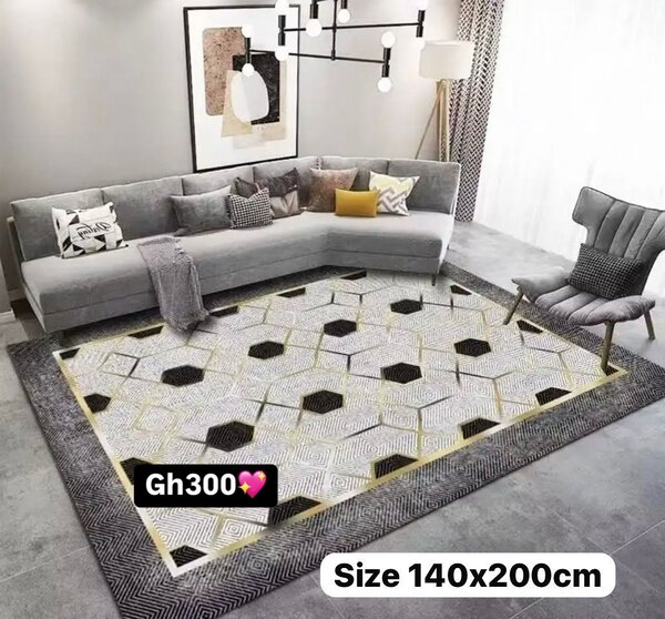 Beautiful and cozy patterned carpet