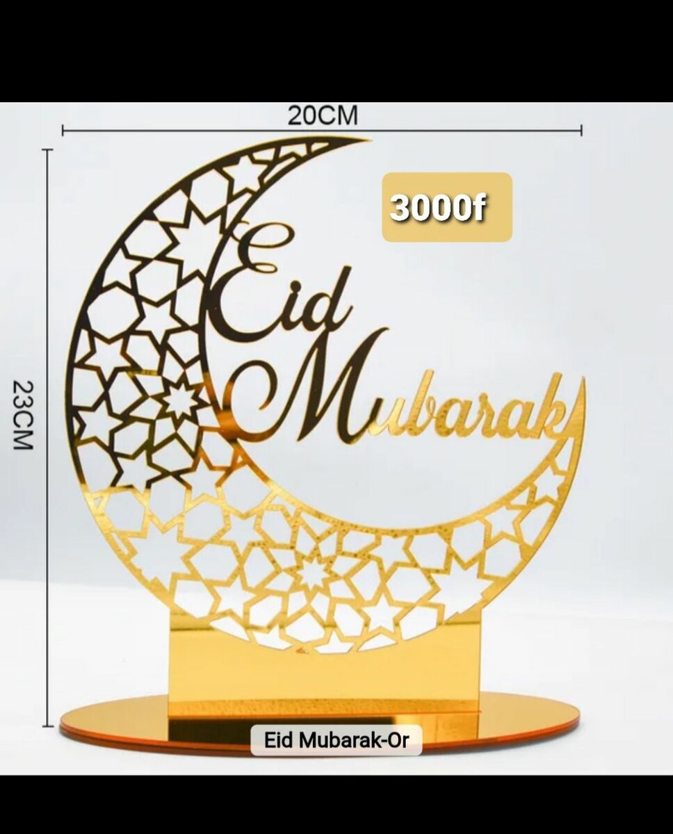 Décoration islamiques de table