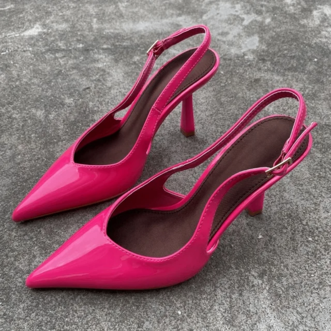 Escarpins zara vernis à talons