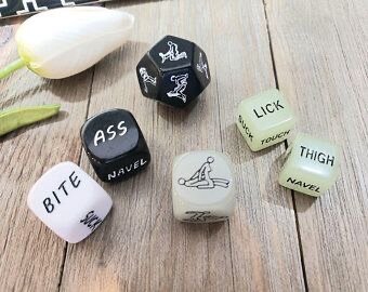 6pcs erotic dice