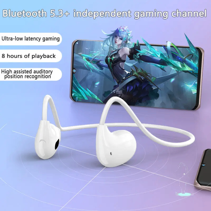 Écouteurs Bluetooth Gaming 5.3