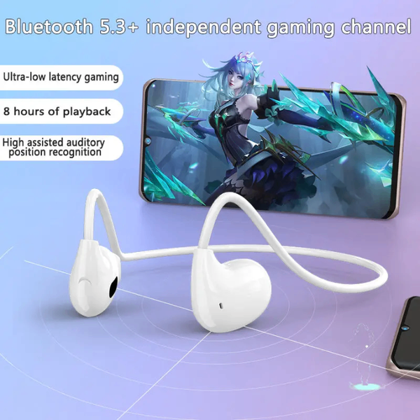 Écouteurs Bluetooth Gaming 5.3