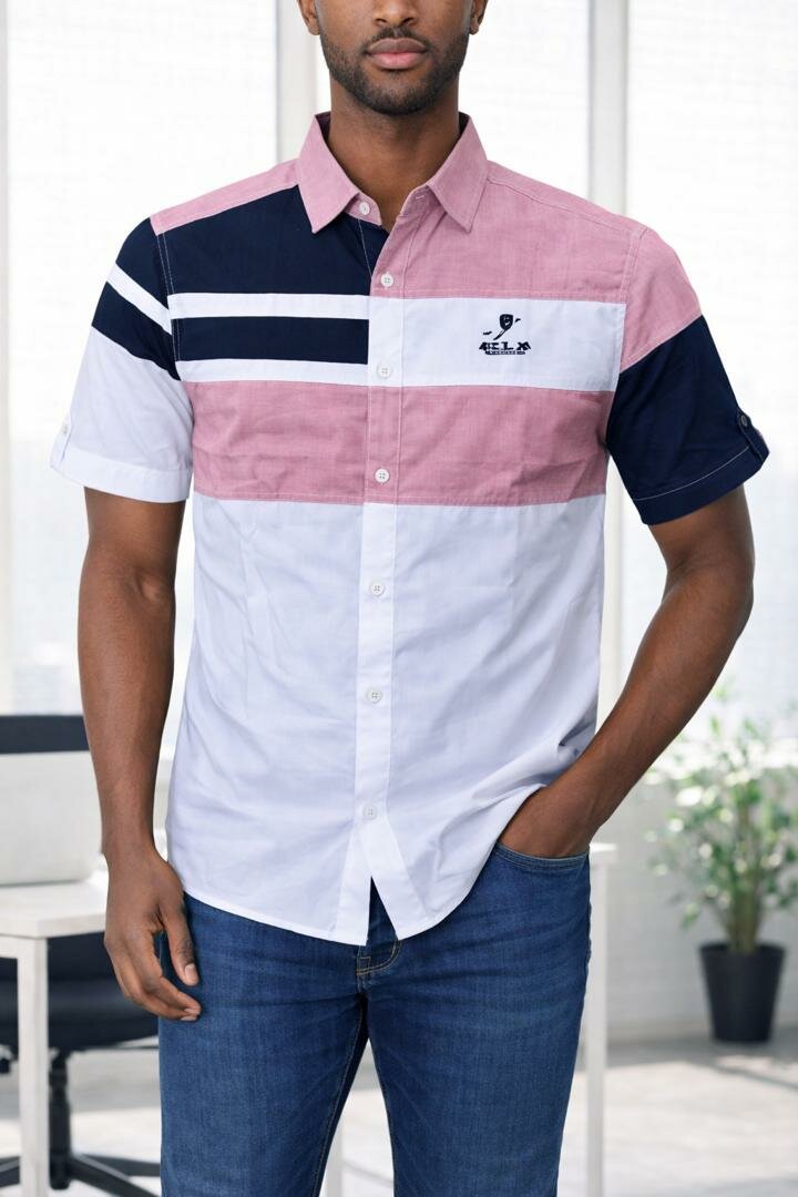 Chemise rayée homme élégante