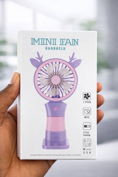 Mini Ventilateur Portable 3 Vitesses