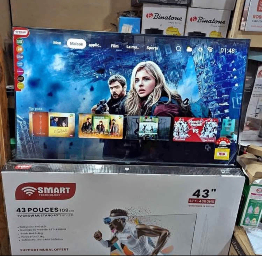 Téléviseur LED 43" FHD Smart