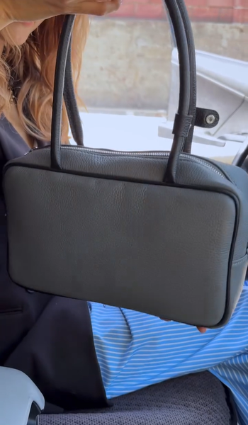 сумка серая