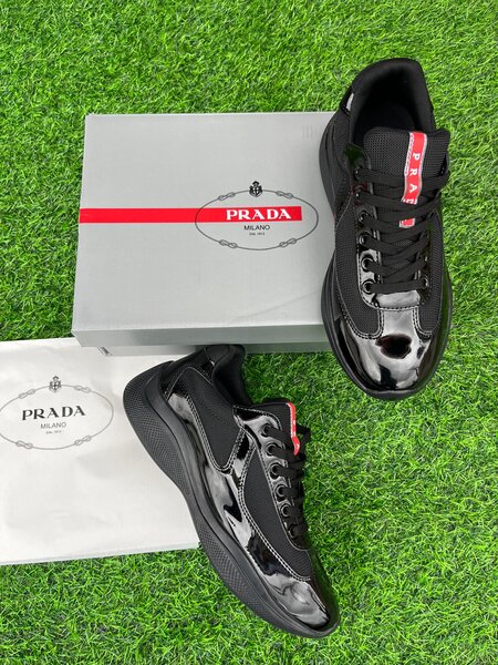 Sneakers Prada Noir Brillant