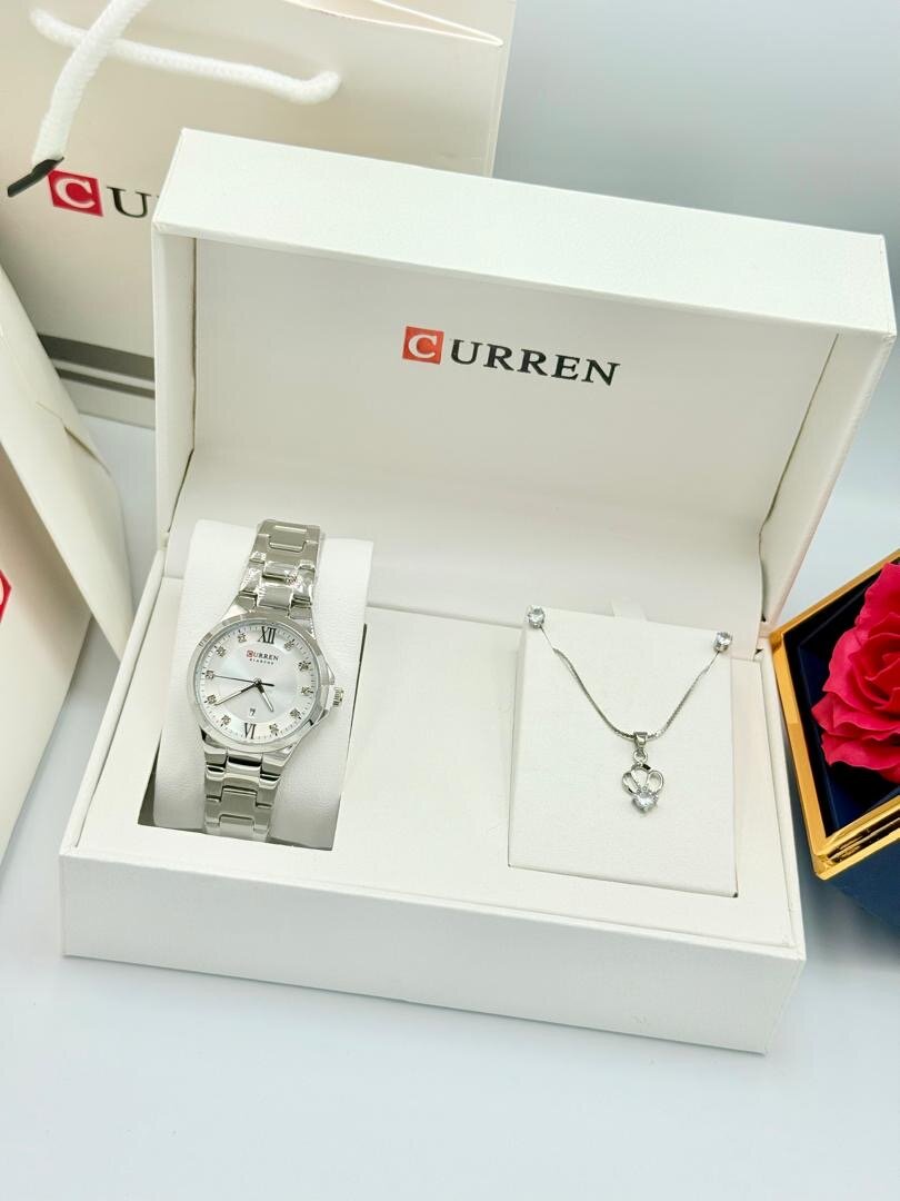 Coffret montre et collier Curren