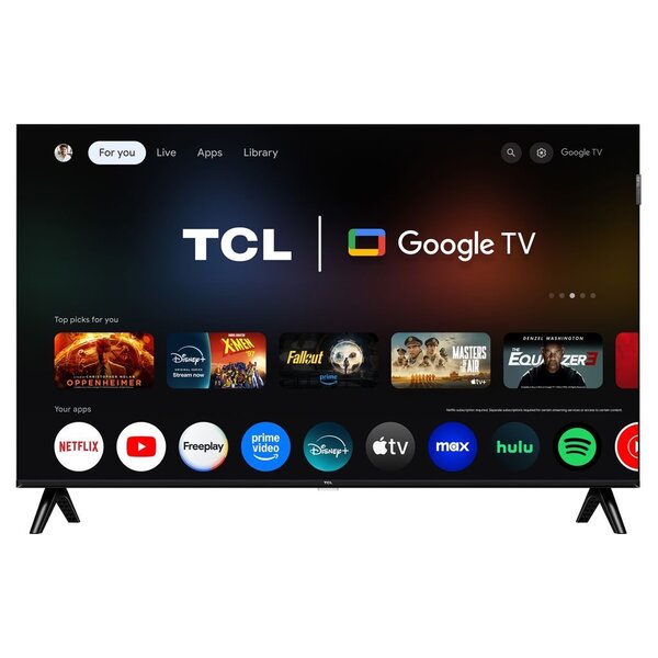TCL 43" TV 4K HDR Google