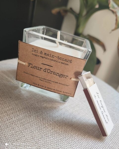 Bougie Parfumée Fleur d'Oranger
