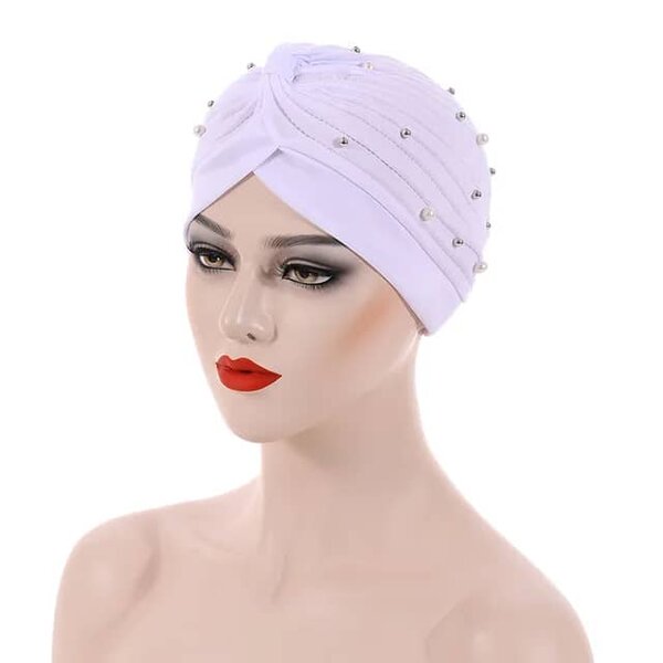 Turban en perles pour femmes