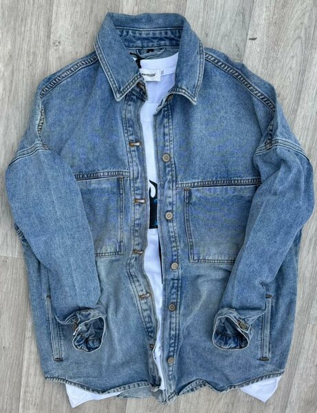 Veste en jean décontractée