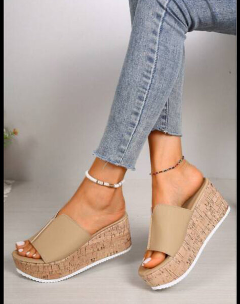 Sandales Compensées Mode Femme