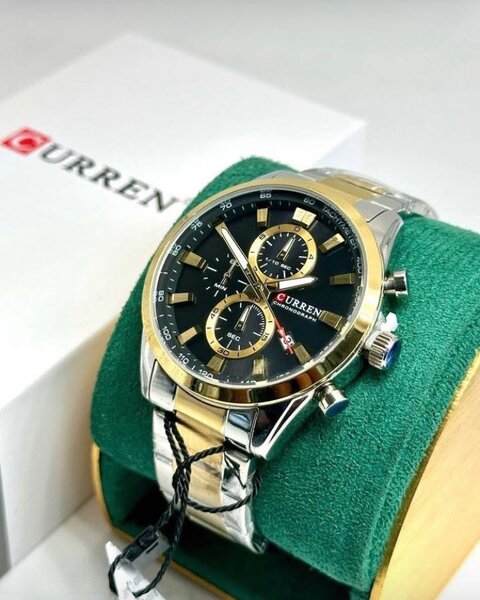 Montre chronographe acier