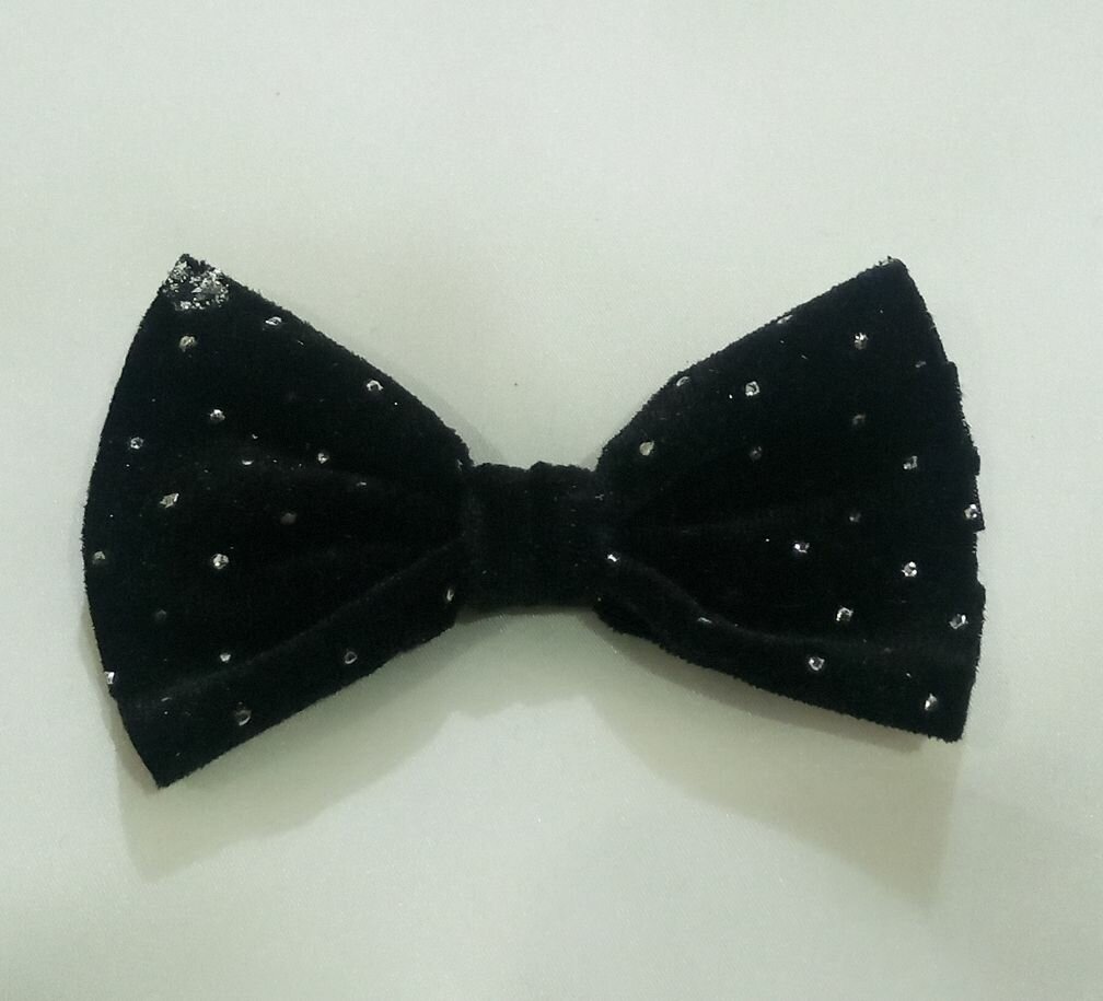 Hair bows Pack of 4 multicolor velvet