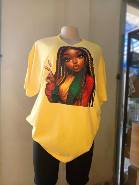 Ladies customized T-shirts