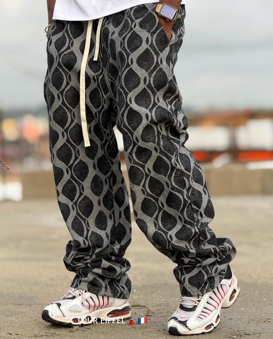 Pantalons streetwear imprimés