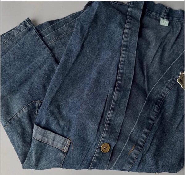 Veste en jean oversize