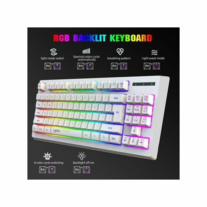 HXSJ L100 Wireless Gaming keyboard with RGB Backlight