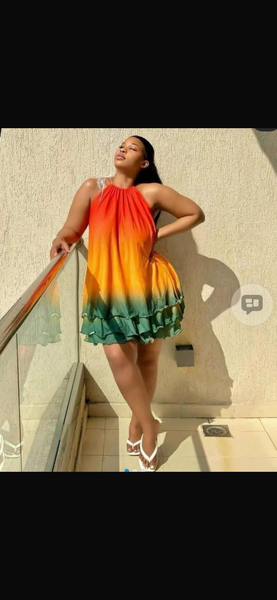 Robe Bohème en Dégradé Femme