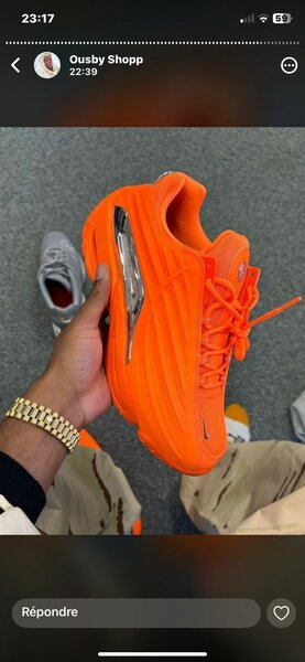 NIKE NOCTA HOT STEP orange