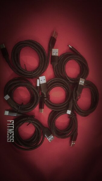 Type C Metal Black Original Charging + Data Cable