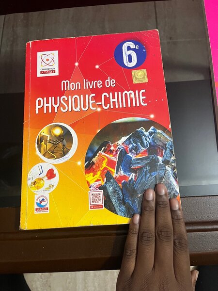 Livre de physique chimie 6ieme