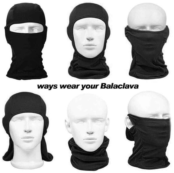 Balaclava Multifonction Noire