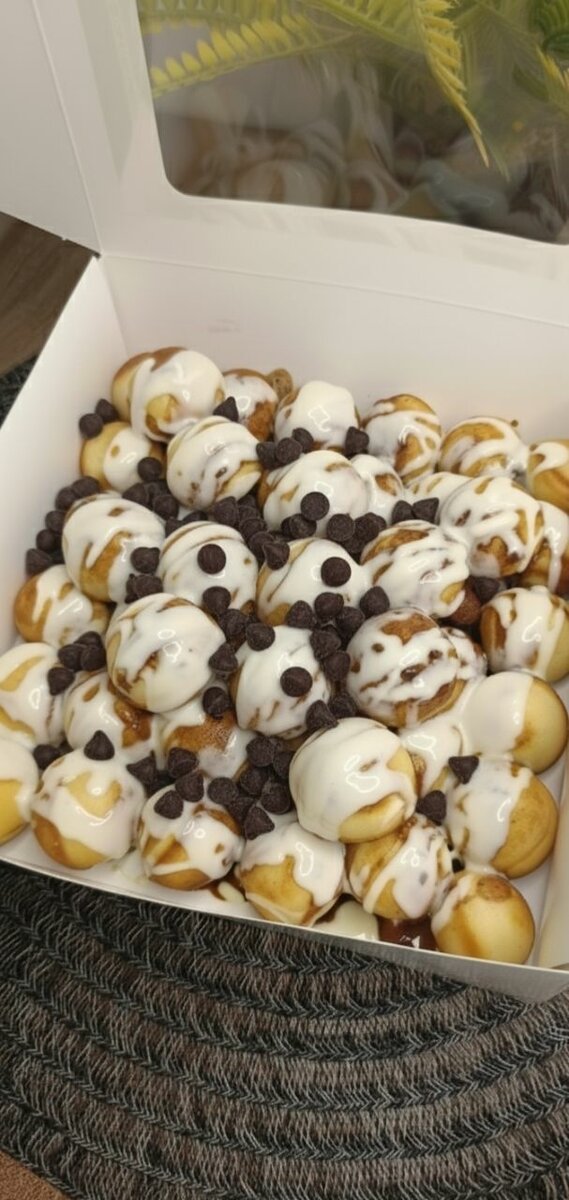 Profiterole au chocolat
