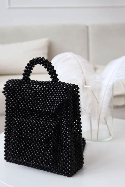 Sac à dos perlé chic