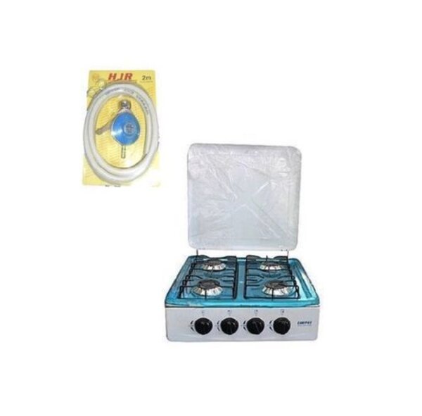 Cuisinière avec raccord