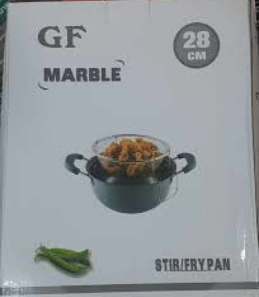 Casserole de cuisine+couvercle en verre -friteuse