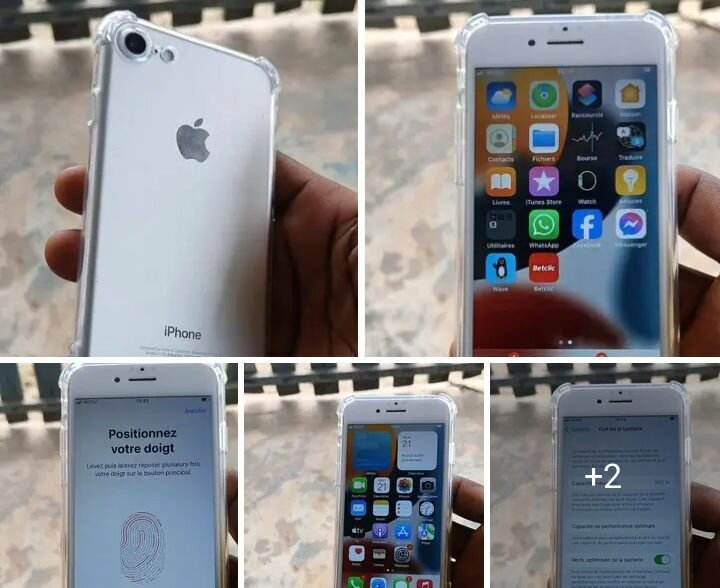 iPhone 7 Argent 32Go Débloqué