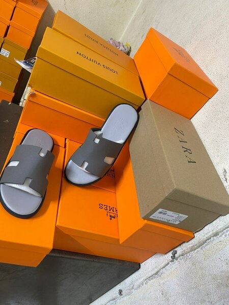 Sandales de luxe en cuir