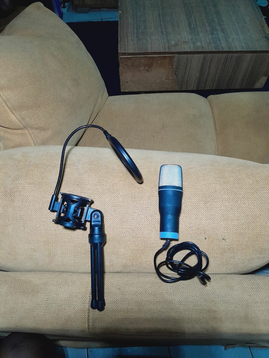 Microphone USB avec trépied
