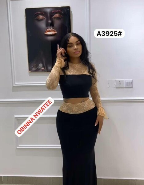 Robe élégante en dentelle