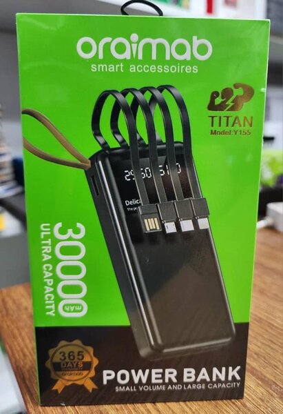 ORAIMAB 30,000mAh POWER BANK  -GET lT  NOW BEFORE PRICE