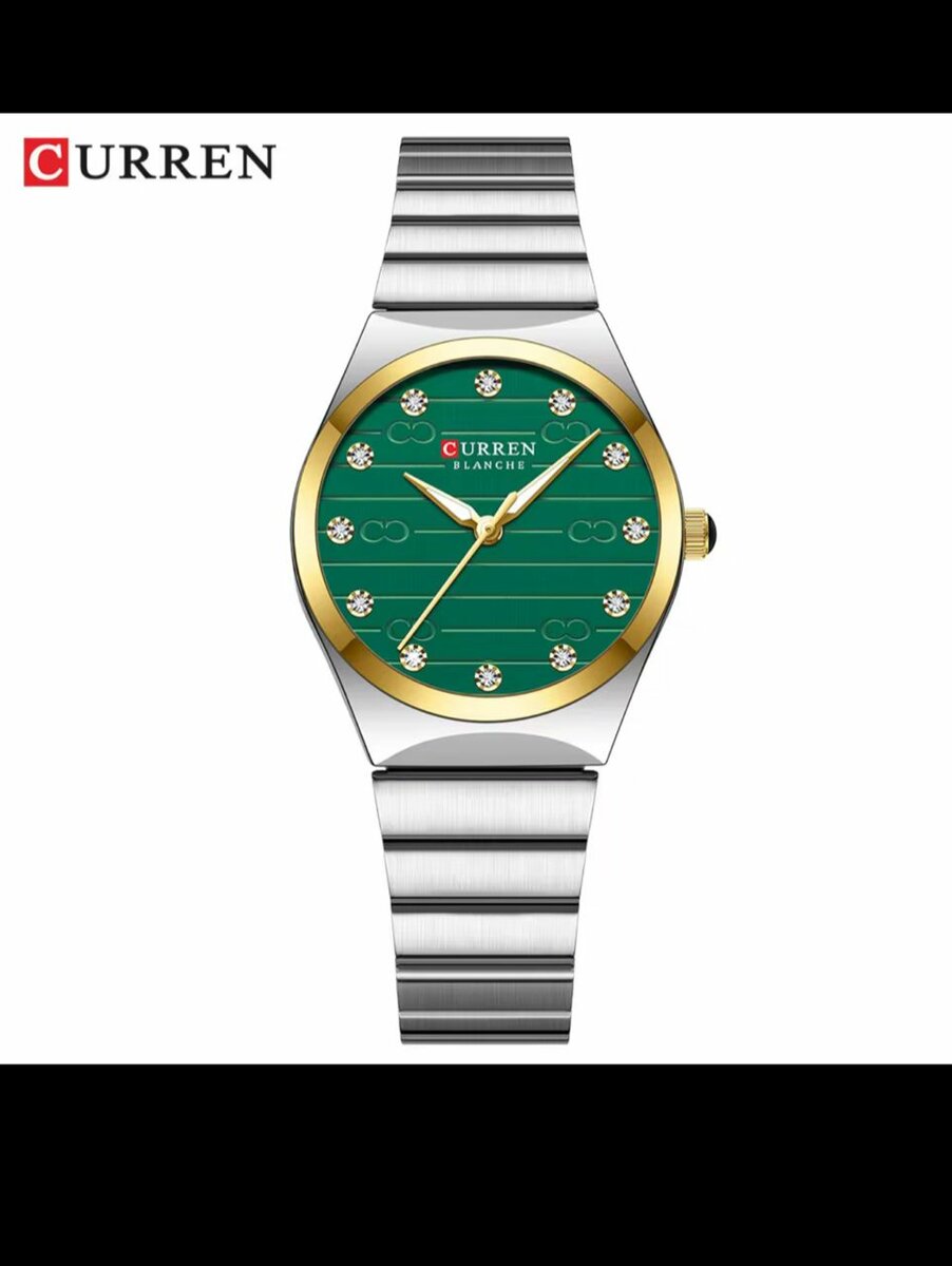 Montre élégante en acier CURREN