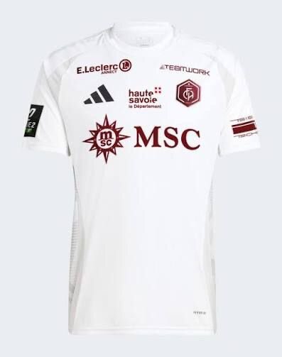 Maillot de foot blanc Adidas