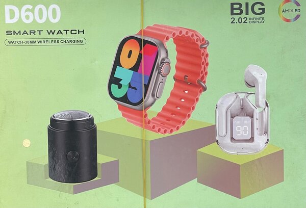 Montre D600 Smartwatch AMOLED